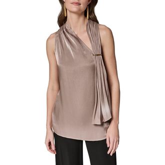 DKNY Asymmetric Sleeveless Top in Umbria at Nordstrom, Size X-Large