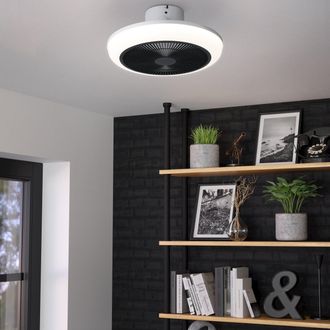 Eglo Eglo Sayulita Integrated LED White Ceiling Fan