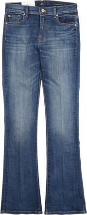 7 For All Mankind Flared Jeans, female, Blue, Size: W28 Flared Jeans