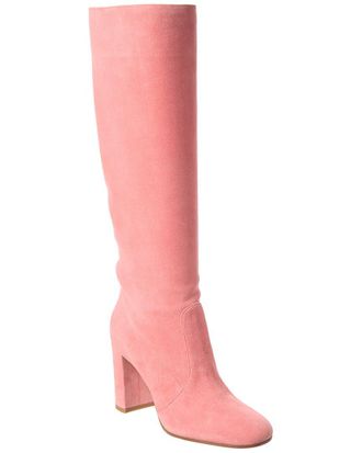 Gianvito Rossi Glen 85 Suede Knee-High Boot