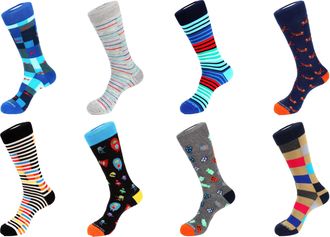 Unsimply Stitched 8 Pair Combo Pack Socks