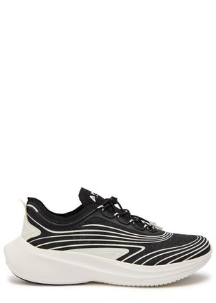 Athletic Propulsion Labs Veil Knitted Sneakers - Black And White - 7 (IT37.5 / UK4.5)