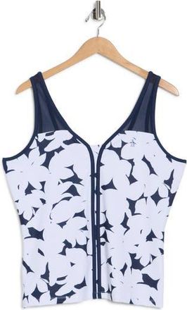 Original Penguin Riviera Floral Knit Tank in Black Iris at Nordstrom Rack, Size X-Small