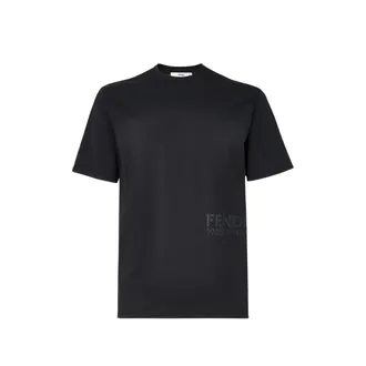 Fendi Black Cotton T-shirt
