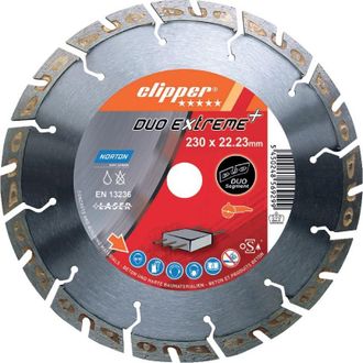 Norton Disco Diamantee Clipperduo Extreme+ 230x22,23mm