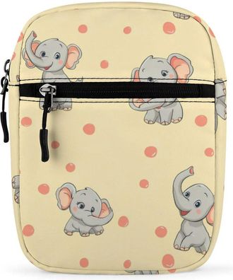 Generic Elephant-1 Crossbody Bag Adjustable Satchel Cute Shoulder Bag Lightweight Sling Bags