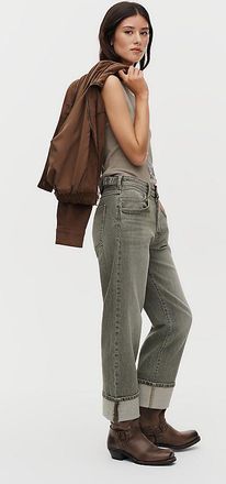 Pilcro Celeste X-Boyfriend Mid-Rise Relaxed Straight-Leg Jeans