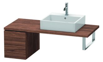 Duravit Armario Consola Bajo L-cube 400x320x547mm Nogal Oscuro