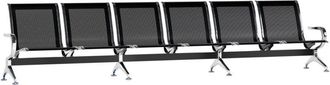 Clp Clp - Banco De Espera De 6 Plazas Aeropuerto Negro