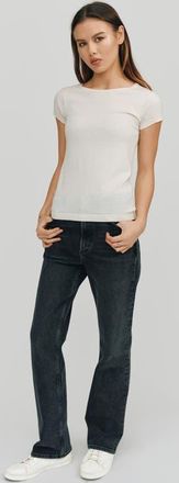 Kathryn McCarron Greta Tee in White at Nordstrom, Size X-Small