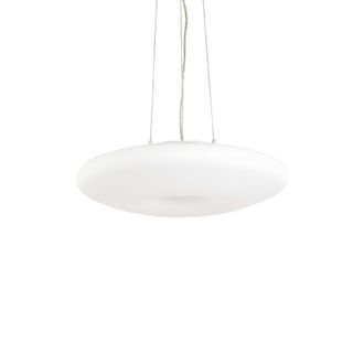 Netlighting Glory 3 Light Small Ceiling Pendant White E27