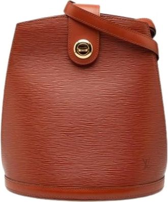 Louis Vuitton Pre-owned Bucket Bags, female, Brown, Size: ONE SIZE Pre-owned The Cluny Bucket Bag