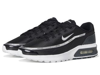 Nike Air Max Bia Womens Shoes Black/Metallic Silver/Dark Smoke Grey/White : 7.5 B - Medium, Textile