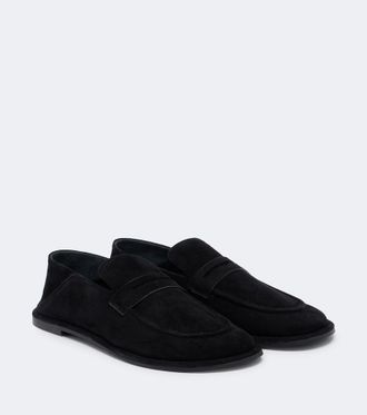 A.Emery Clarence suede penny loafers