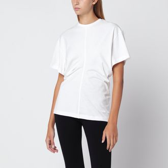 Toteme T-shirt bianca in cotone
