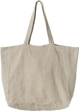 Celtic & Co. Linen Tote Bag in Stone at Nordstrom