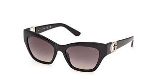 Guess GU00360 01B Womens Sunglasses Black Size 55