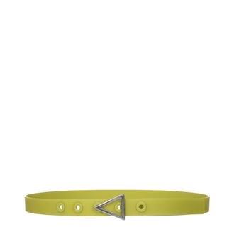 Bottega Veneta Damess Riem Groen/Kiwi-rubber