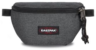 Eastpak Bauchtasche EASTPAK SPRINGER, Damen, Gr. B/H/T: 23cm x 16,5cm x 8,5cm, schwarz (schwarz denim), Textil, Taschen Bauchtasche, Unisex G&uuml;rteltasche, Mini