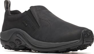 Merrell Jungle Waterproof Moc Slip-On in Black at Nordstrom, Size 11.5
