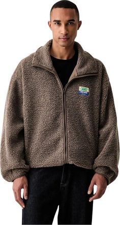 American Vintage Hoktown Jacket - Heren - Zomerjassen - Bruin - S - Polyester - Jassen