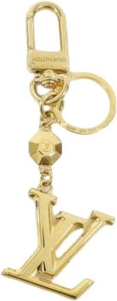 Louis Vuitton Pre-owned Accessories, unisex, Yellow, Size: ONE SIZE Pre-owned Fabric Key-Holder