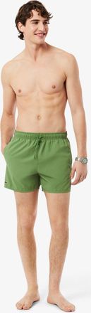 Lacoste Mens Swim Shorts in Green - Size X-Large