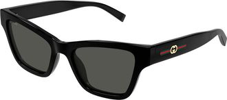 Gucci GG1982S 001 Womens Sunglasses Black Size 53 - Free RX Lenses - Free RX Lenses