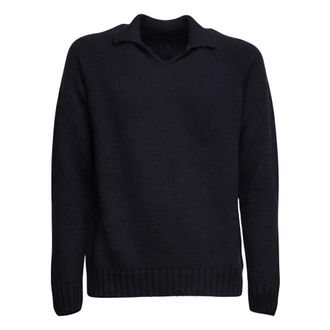 Zanone Hombre, Jerseys, Azul, Talla: XL