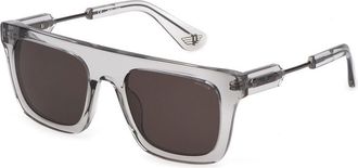 Police SPLF71 03GU Mens Sunglasses Grey Size 53