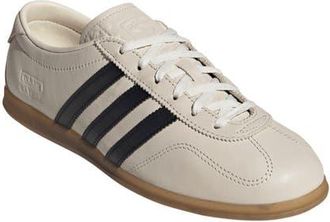adidas Gazelle Lo Pro Sneaker in Chalk White/Core Black/Gum 3 at Nordstrom, Size 10.5