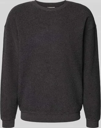 American Vintage American Vintage Sweatshirt mit gerippten Abschlüssen Modell BOBYPARK in Anthrazit, Größe XL