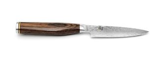 Kai Kai Shun Premier Tim M&auml;lzer Cuchillo De Oficina Japon&eacute;s Con Hoja De 10 Cm - N&uacute;cleo Vg-max 61 (&plusmn;1) Hrc, 32 Capas De Damasco Pulido - Mango De Madera De