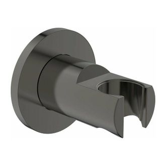Ideal Supporto doccia ids rain rotondo magnetico grigio