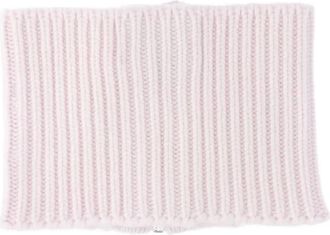 SA SU PHI Sciarpa scaldacollo a coste con zip - Rosa