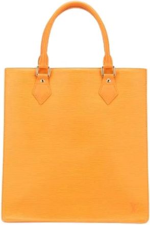 Louis Vuitton Pre-owned Sac Plat PM - Dames - Vintage Shopper - Oranje - ONE Size - Leer - Vintage