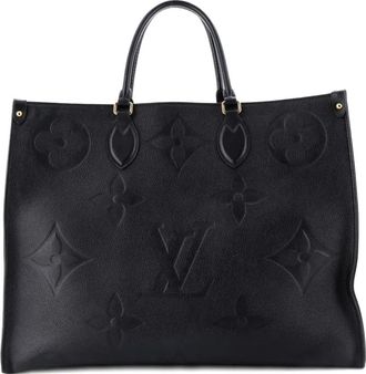 Louis Vuitton OnTheGo Empreinte Giant GM shopper met monogram - Zwart