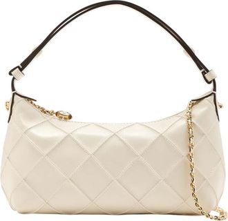 Tory Burch Off White Fleming Mini Shoulder Bag