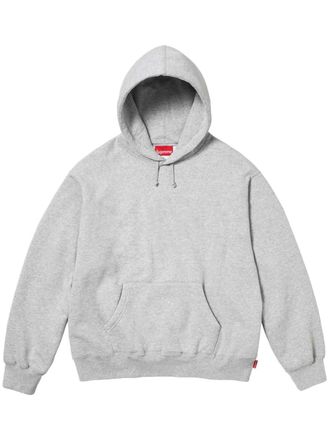 SUPREME Felpa Grey con applicazione - Grigio