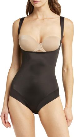 Miss Perfect Back Magic Torsette Bodysuit in Black at Nordstrom, Size Xx-Large