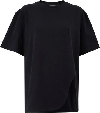 The Attico T-Shirt Con Logo-Donna