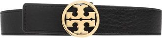 Tory Burch Miller Reversible Riem - Dames - Riemen - Zwart - XL - Leer - Accessoires