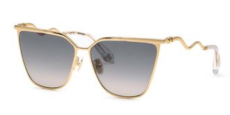 Roberto Cavalli SRC133M 0300 Mens Sunglasses Gold Size 61