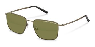 Porsche Design P86001 D457 Mens Sunglasses Brown Size 58