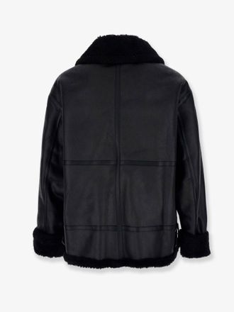 Dunst Unisex Eco-Shearling Jacket Black