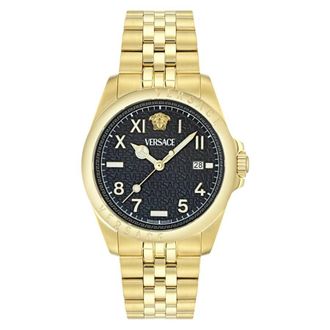 Versace Anteo Quartz Black Dial Mens Watch VE9H00624