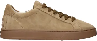 Tod's Tods Sneakers Uomo Camoscio Marrone/Biscotto