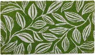 Tag Line Leaf Coir Mat Multi Coir Everyday in Green at Nordstrom, Size Medium