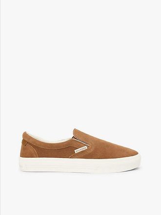 Tommy Hilfiger Suede Slip-on Cupsole Trainers