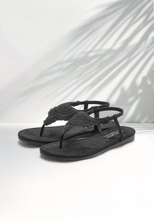 Lascana Womens Crochet Detail Tanals